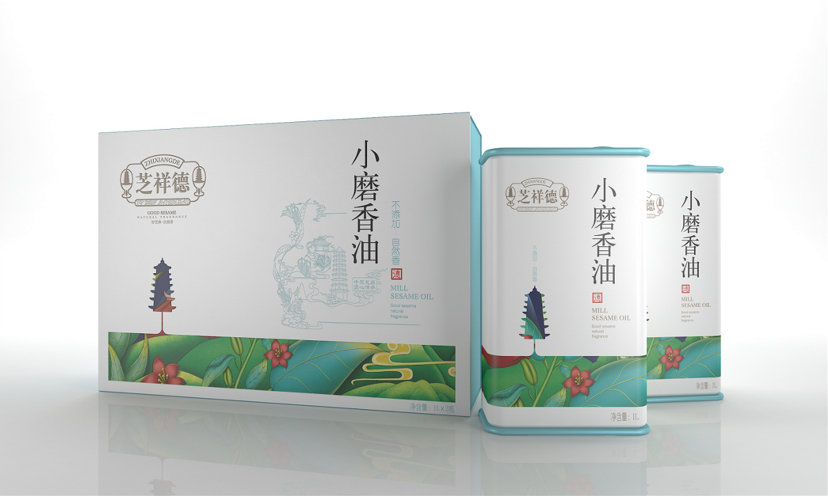 芝祥德小磨香油—徐桂亮品牌設(shè)計(jì)