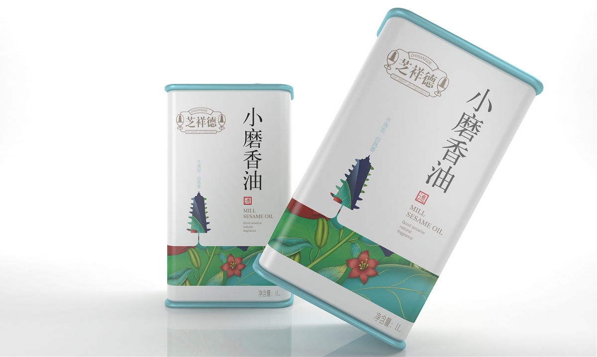 芝祥德小磨香油—徐桂亮品牌設(shè)計(jì)