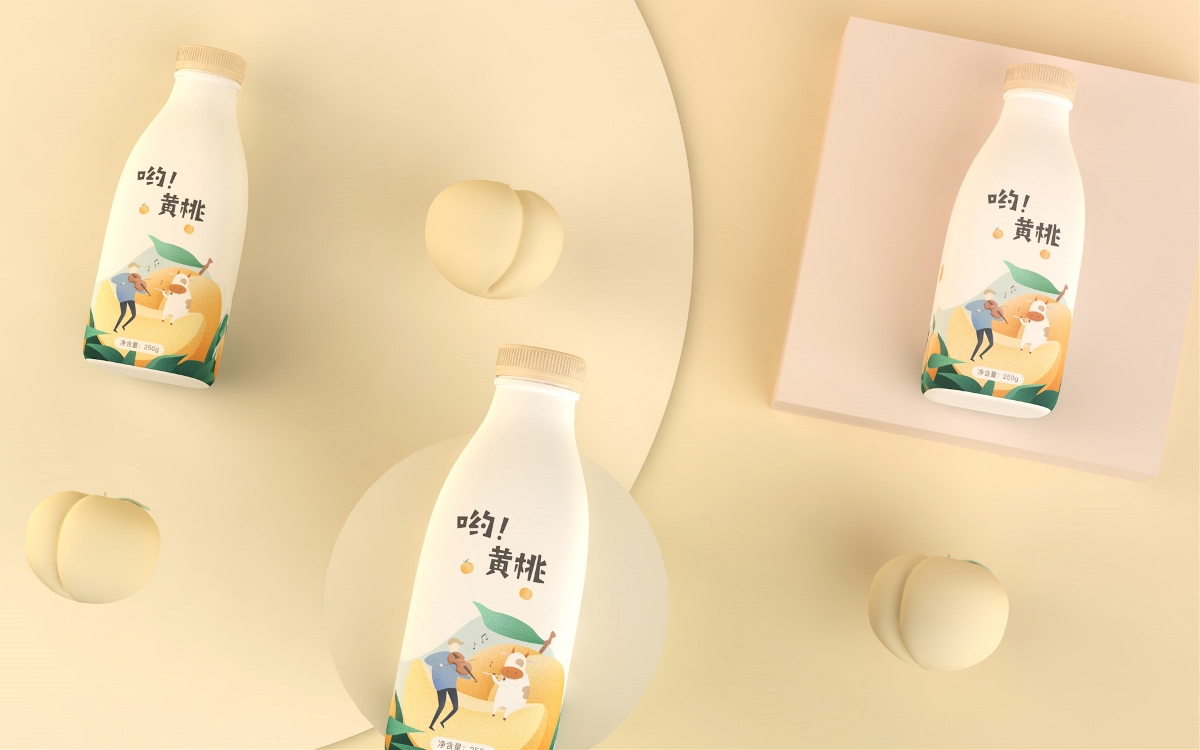 呦！Yogurt 酸奶品牌设计 