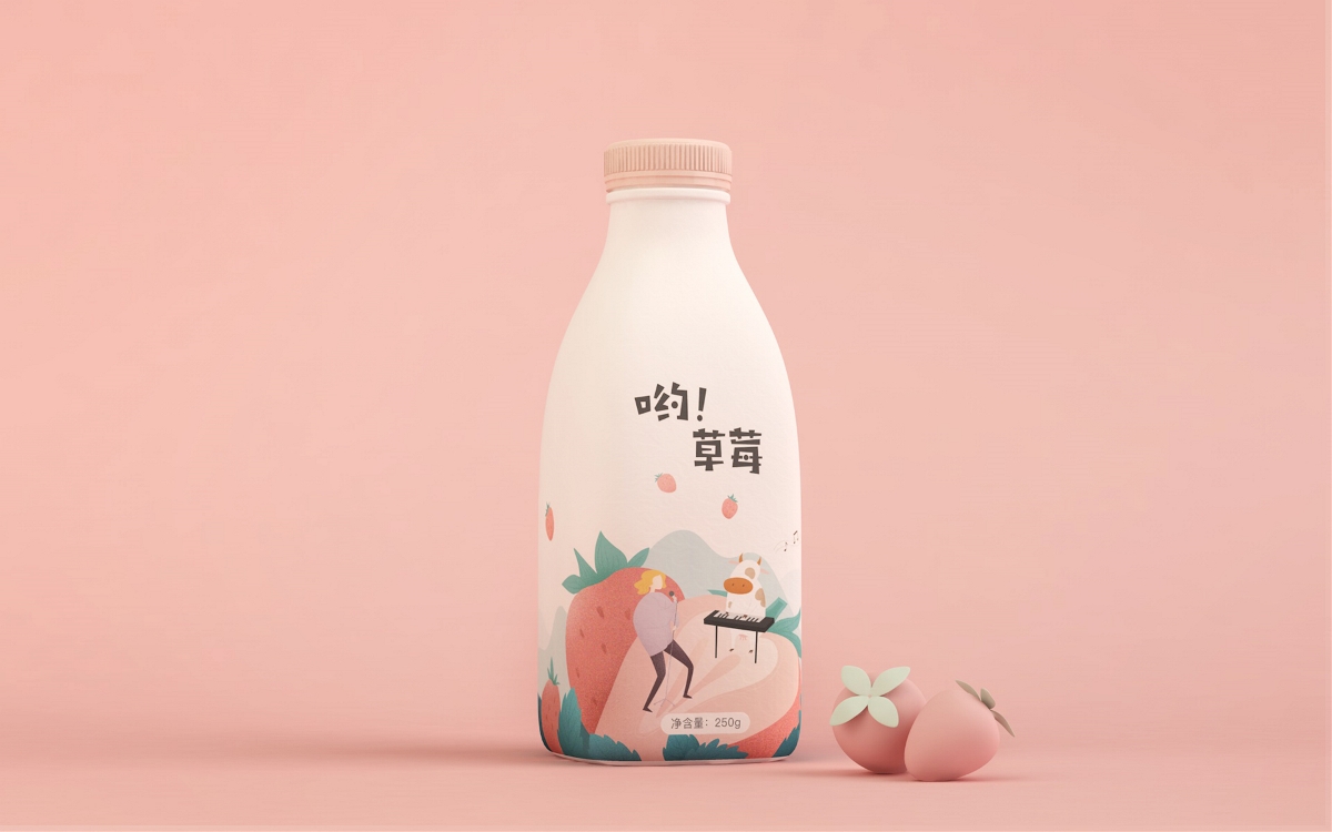 呦！Yogurt 酸奶品牌設計 