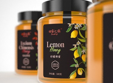 蜂蜜包装设计 蜂蜜品牌设计 蜂蜜标签设计 / 刘益铭 × 原创作品