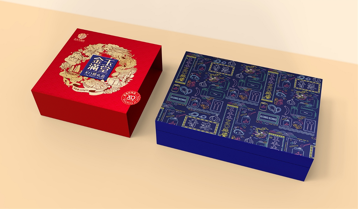 新年礼盒包装设计-深圳圣智扬包装设计案例