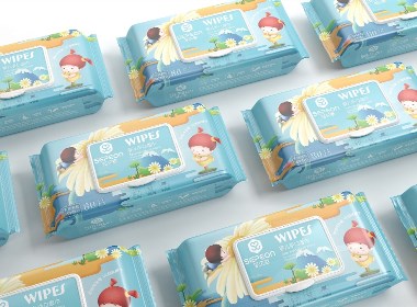 圣贝恩婴儿纸巾——徐桂亮品牌设计