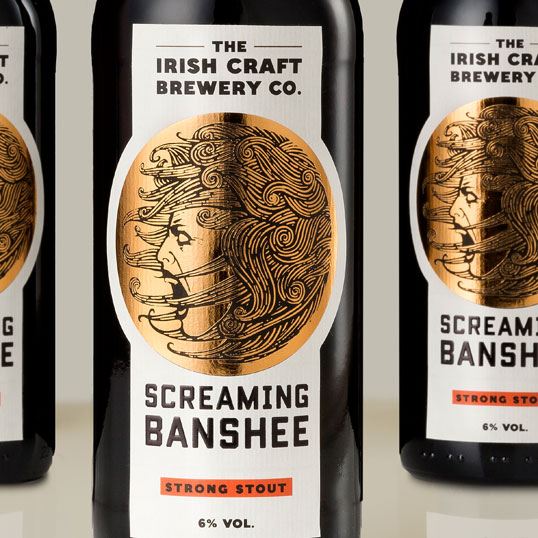 Screaming Banshee精酿啤酒包装设计
