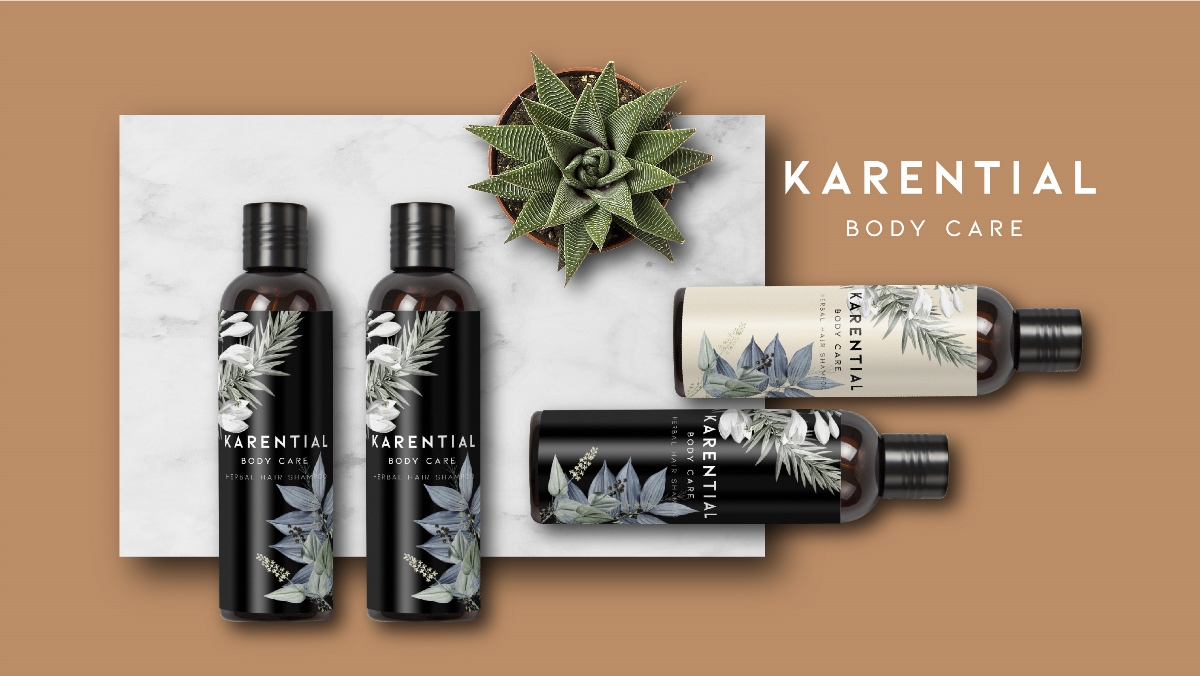 KARENTIAL日化品牌視覺形象設計|摩尼視覺原創