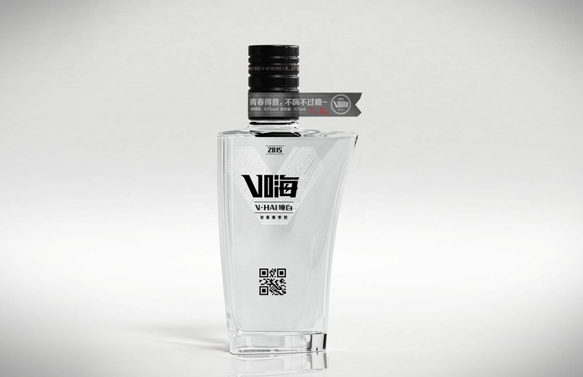 V嗨纯白创新白酒产品设计【黑马奔腾策划设计】