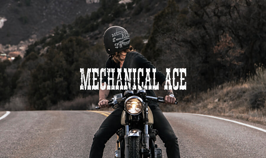 Mechanical Ace 摩托车俱乐部品牌设计