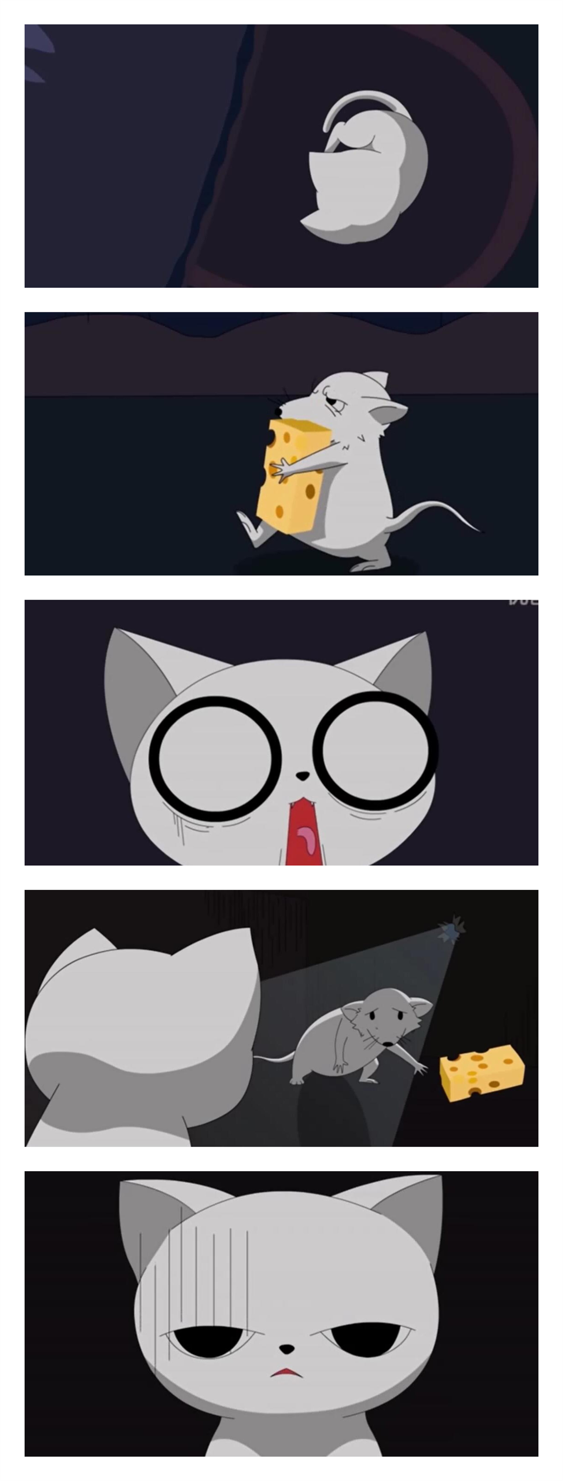 【短篇漫画】小堡趣事录之猫和老鼠