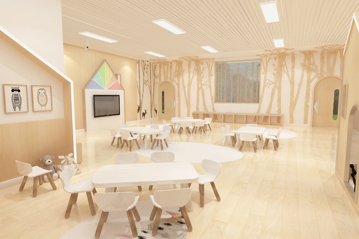 洪恩国际（幼儿园）-室内设计