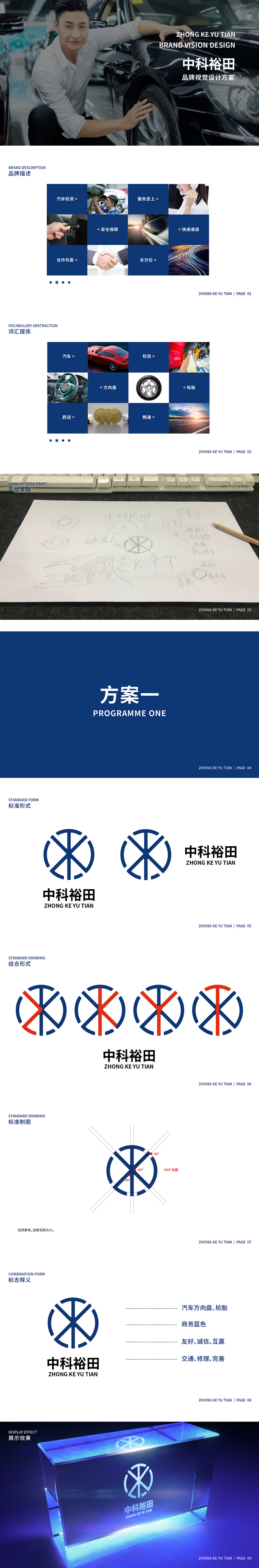 天得利项目案例 | 中科裕田品牌logo设计