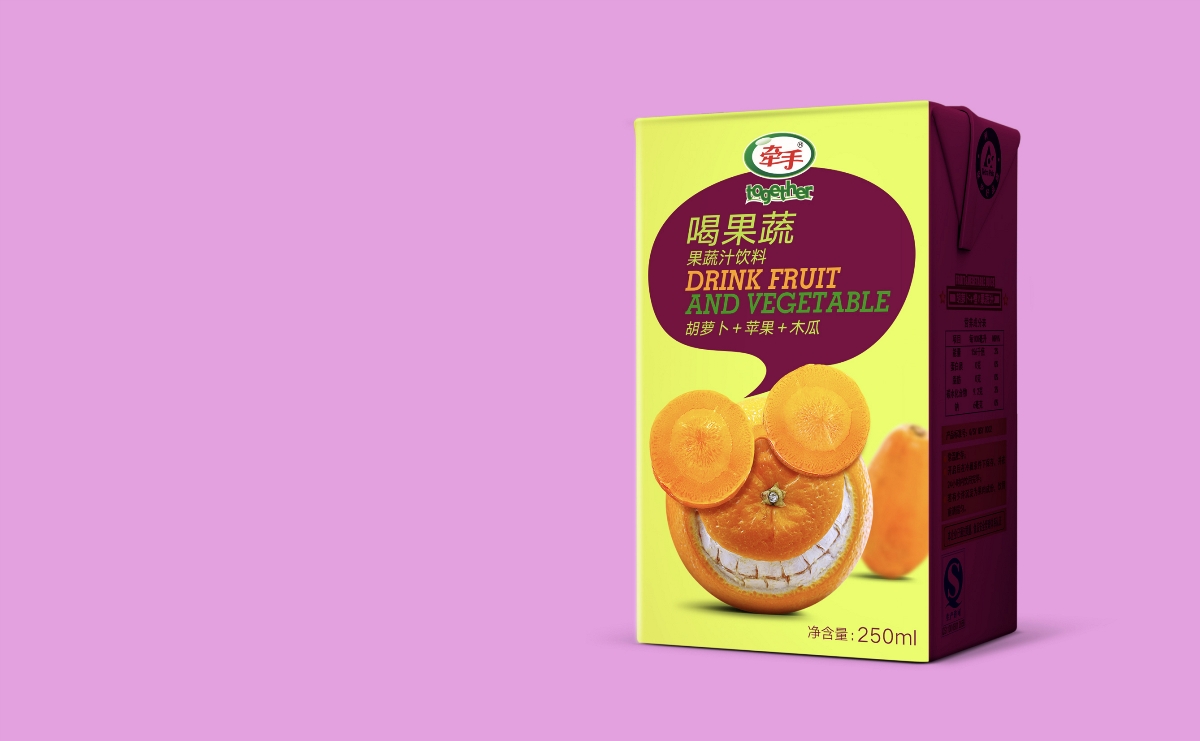 “鲜活水果，鲜活滋味” 牵手果汁包装设计