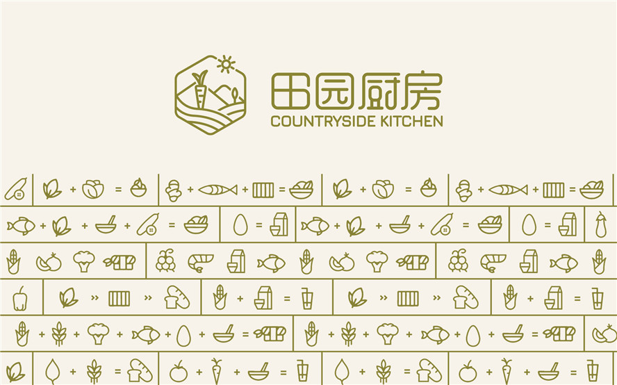 田园厨房品牌形象设计