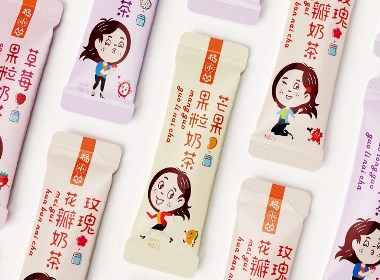 高鹏设计——水果奶茶固体饮料包装设计