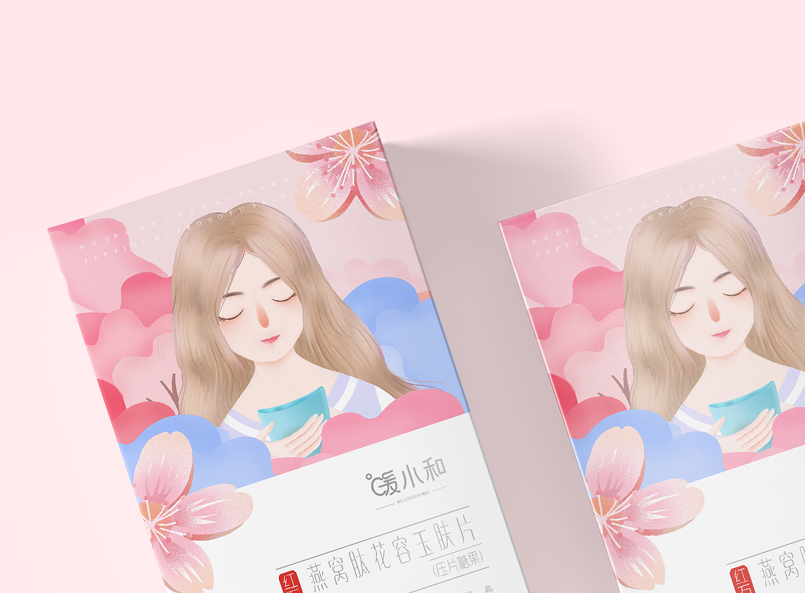 燕窩肽花容玉膚片