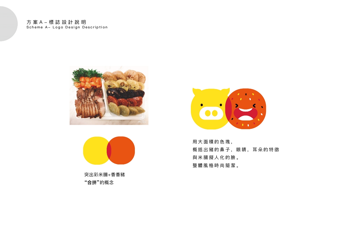 台湾 餐饮 小吃 logo 标志设计