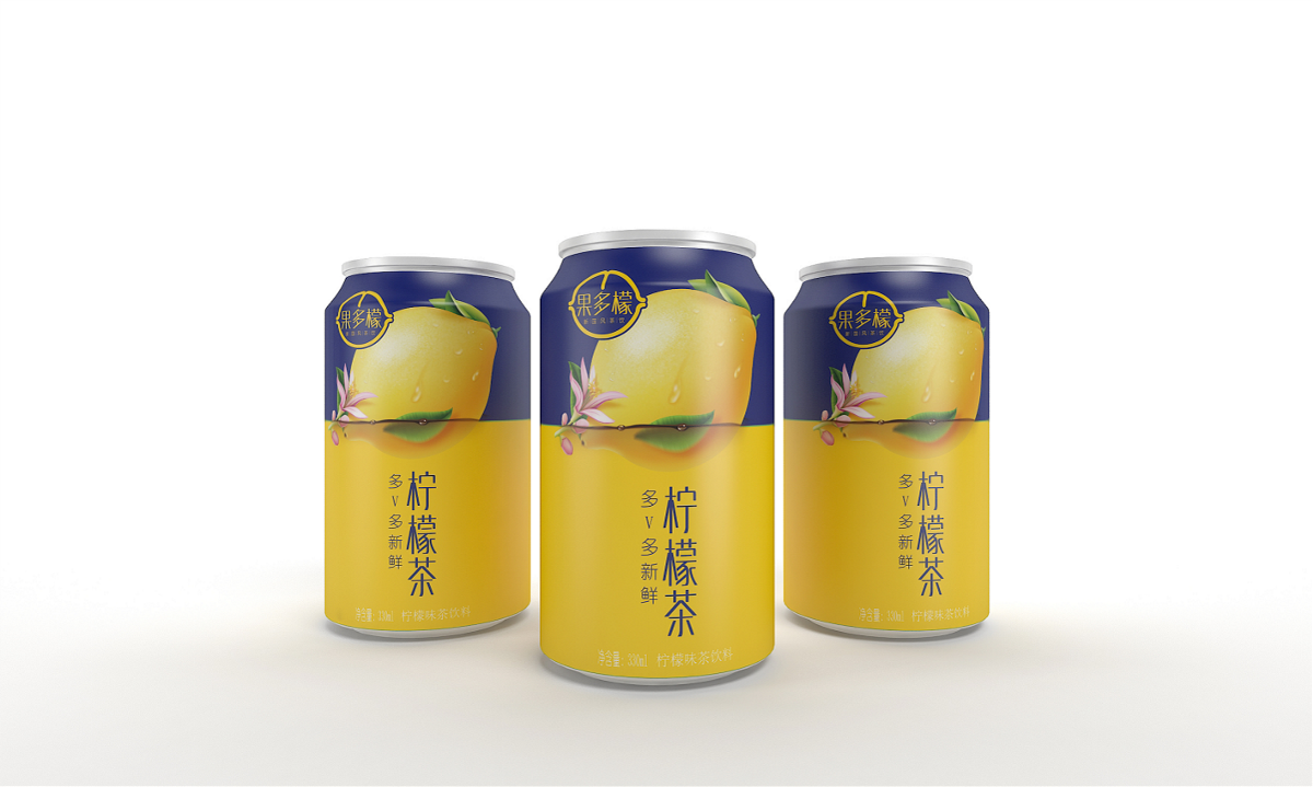 果多檬柠檬茶——徐桂亮品牌设计