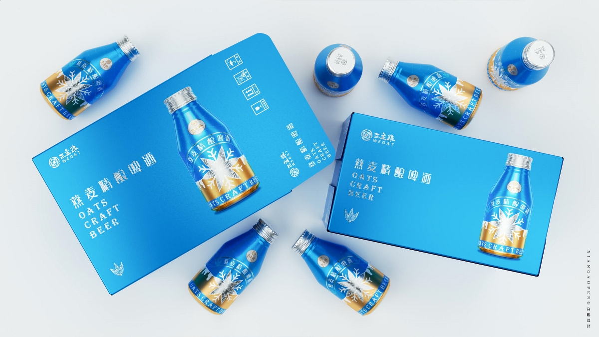 高鵬設(shè)計——精釀啤酒創(chuàng)意包裝設(shè)計 