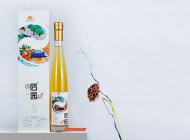 石棉县后园生物科技有限公司果酒产品包装设计升级