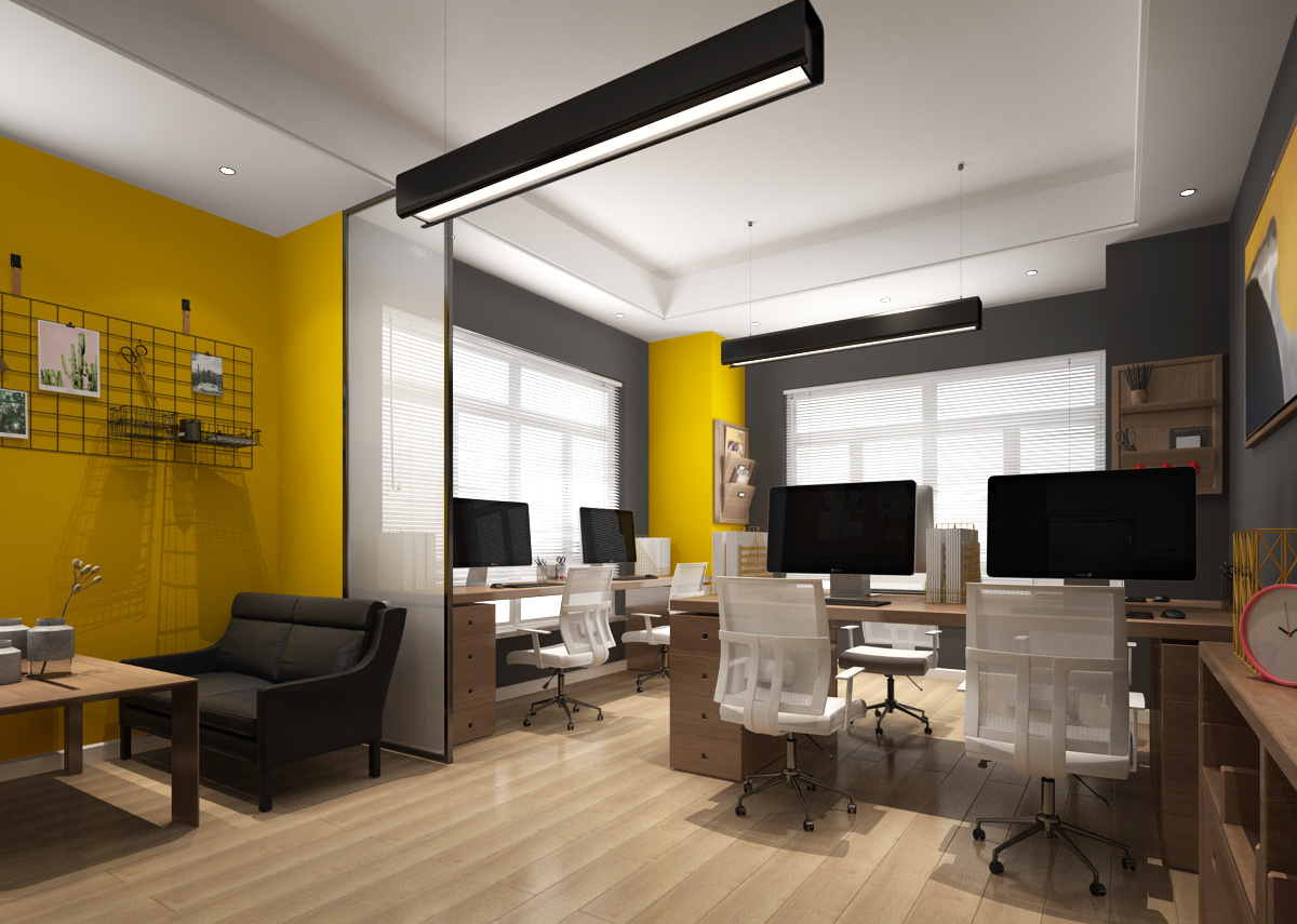 成都小型办公室装修设计「卓巧」成都小型办公室节约空间小窍