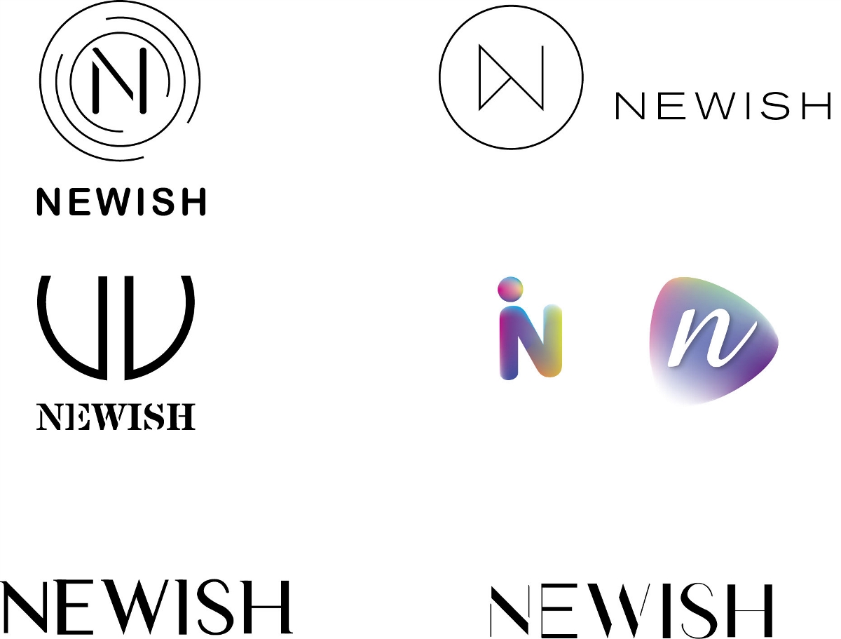 n字母 字体logo设计