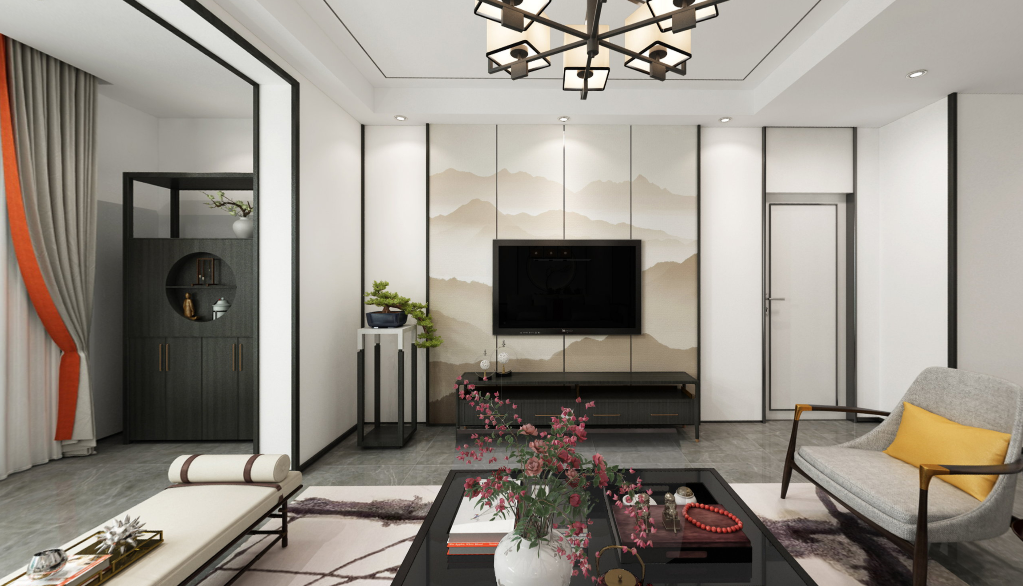 新中式家装空间设计
