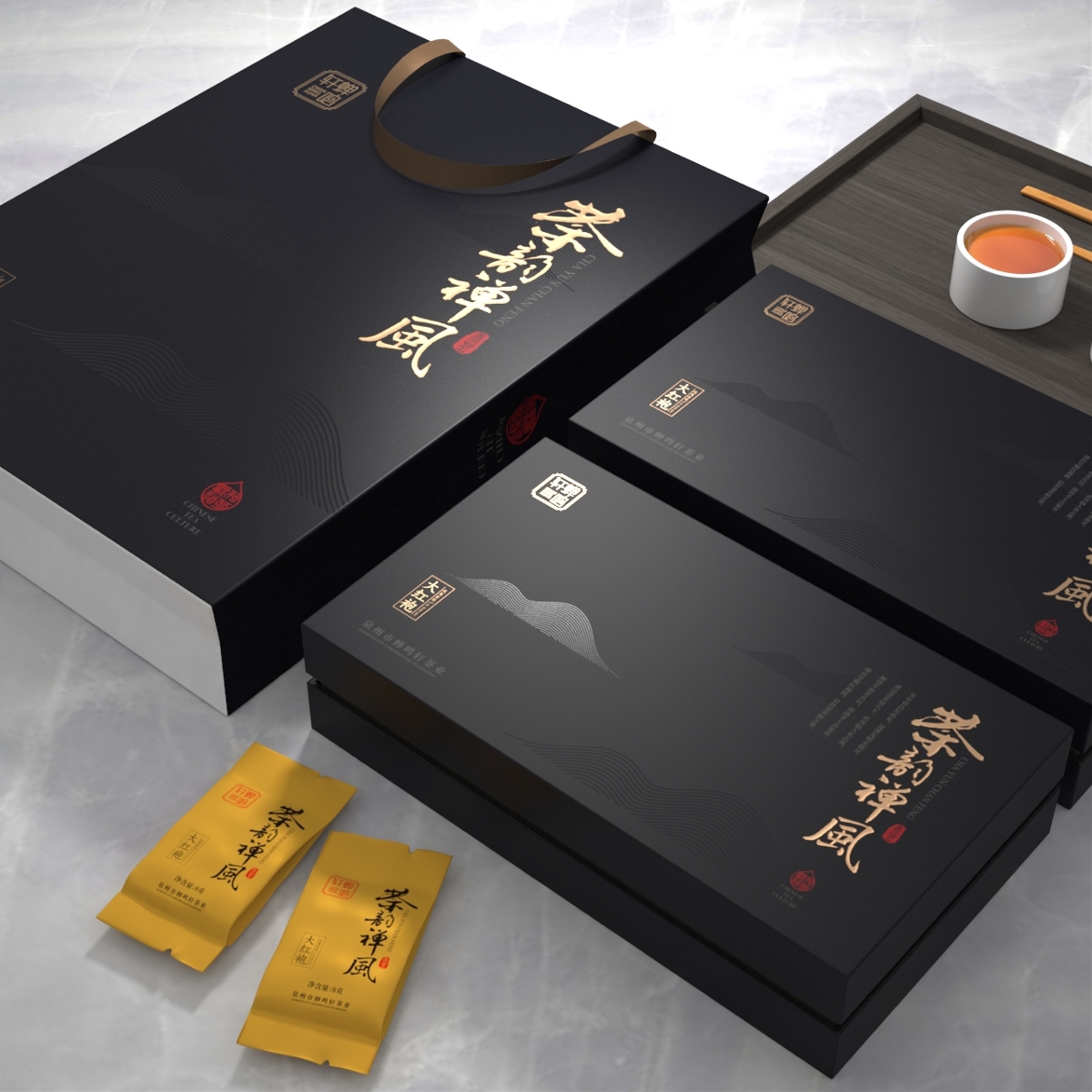 茶叶包装设计 茶叶礼盒设计 / 刘益铭 × 原创作品