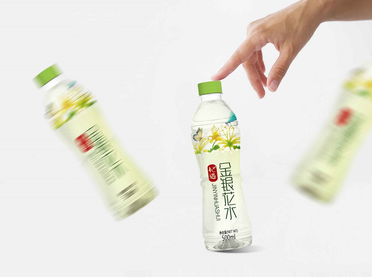 金银花水包装设计