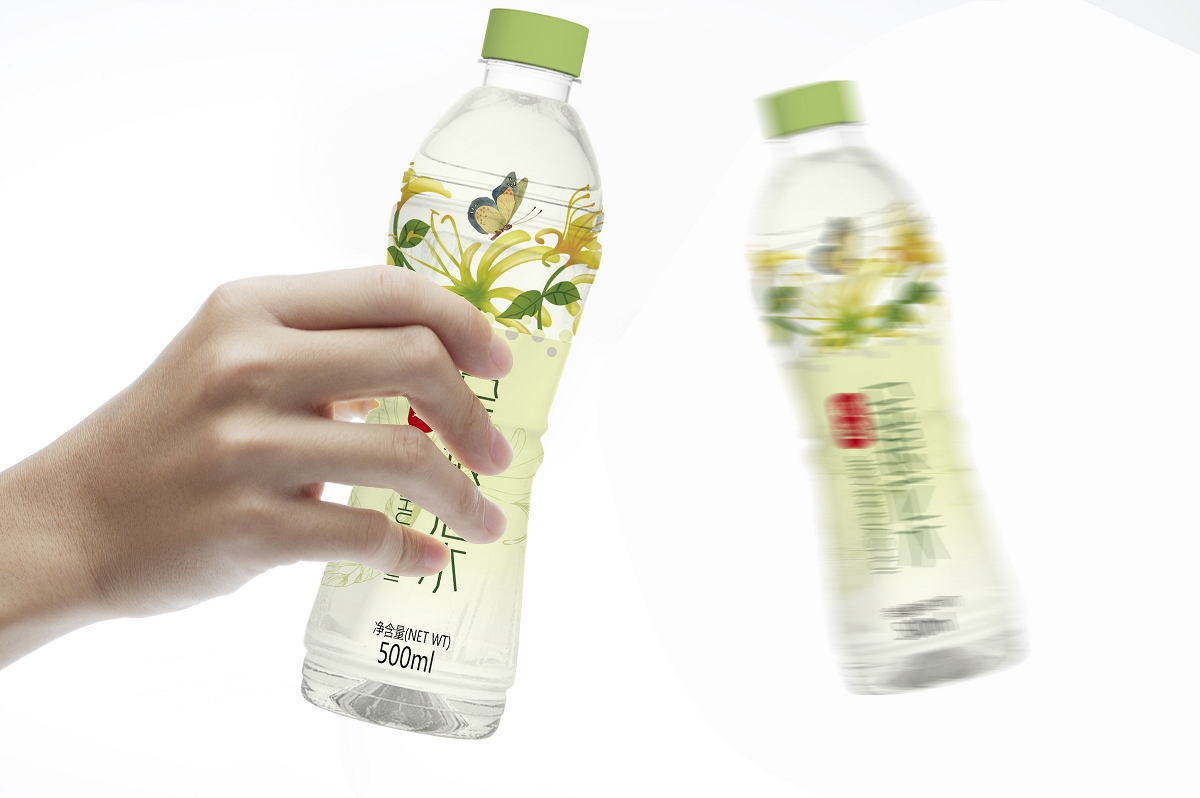 金银花水包装设计