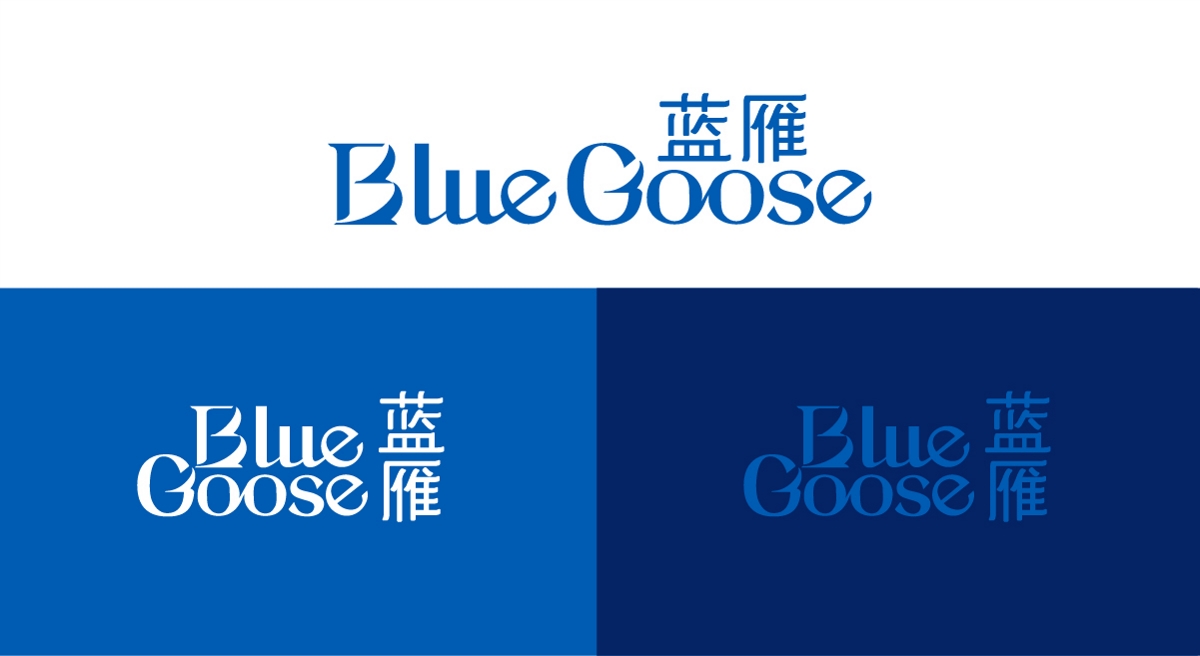 至力品牌包装设计—BlueGoose蓝雁 酒品牌VI与包装设计