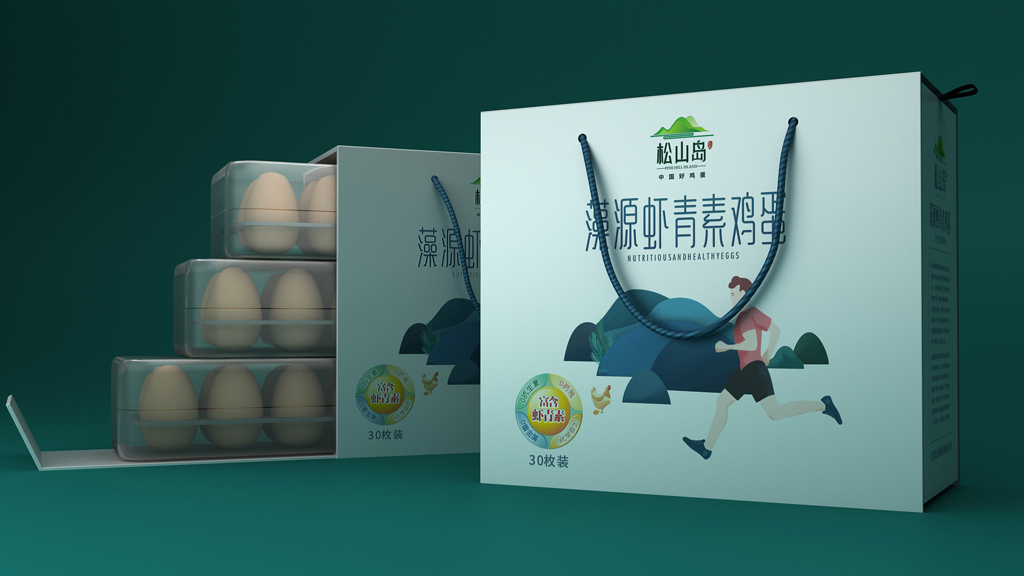 鸡蛋包装设计 土鸡蛋包装设计 农产品包装设计公司