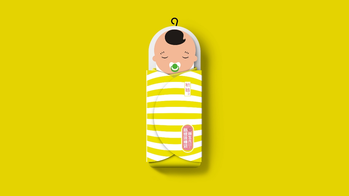 婴儿睡袋包装设计——枫桥设计