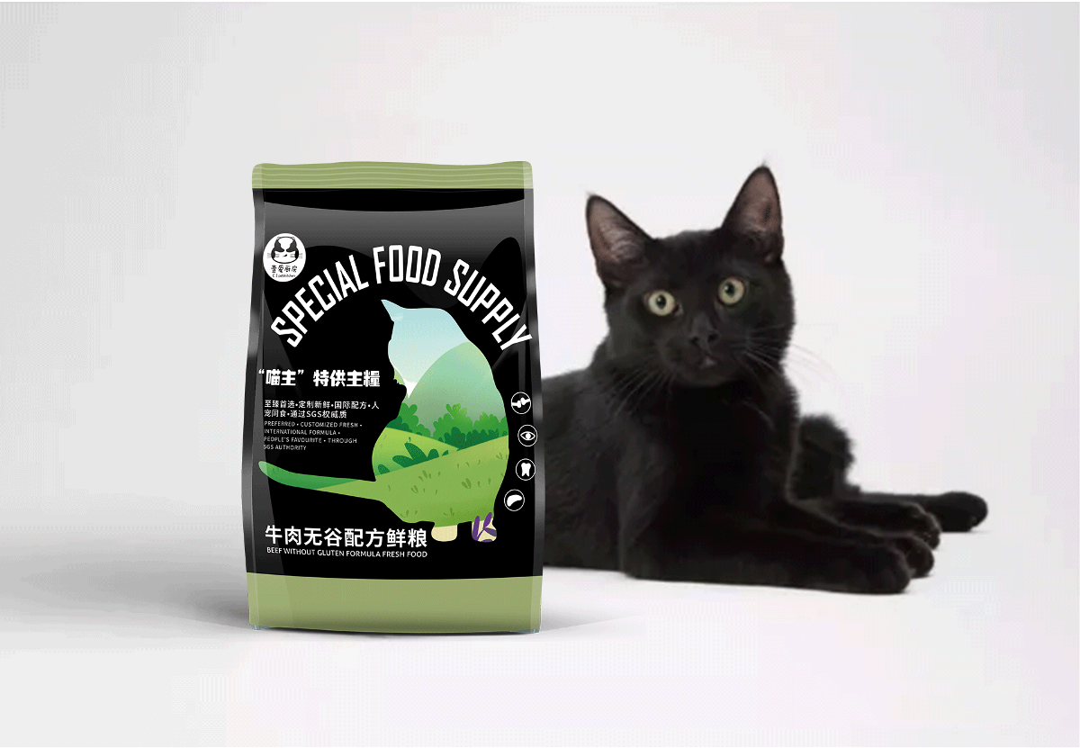 猫粮系列包装设计