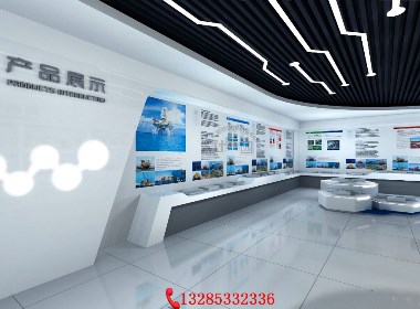淄博科幻炫酷的企业展厅装修设计，将引领企业展厅装修进入新纪元