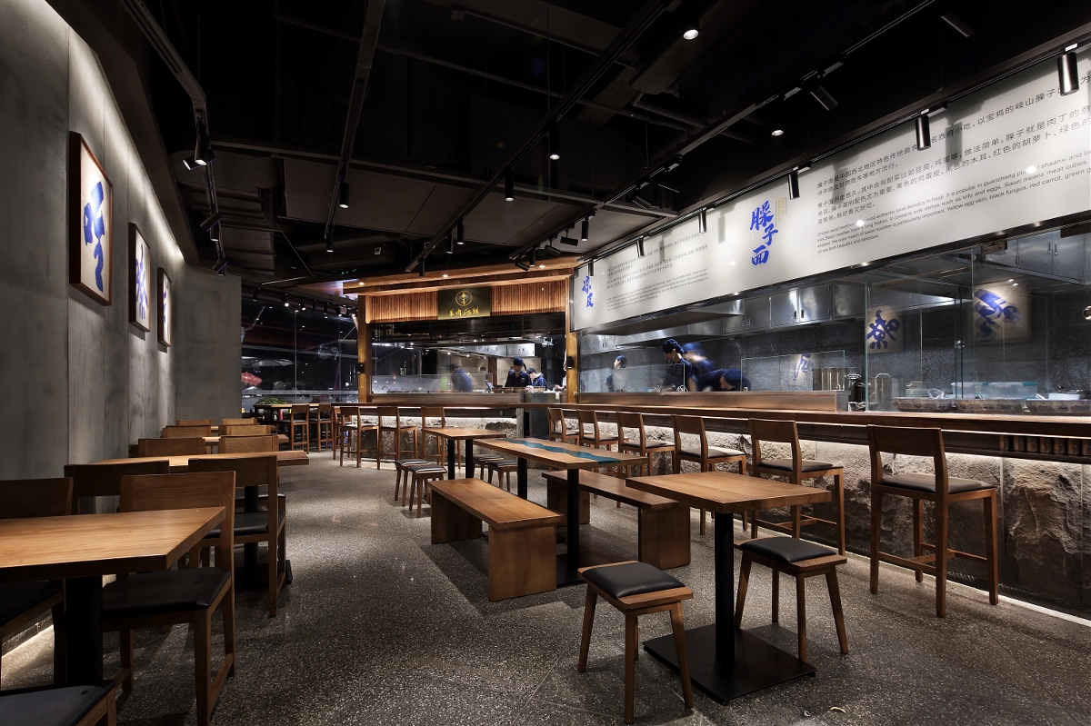 深圳南山区餐厅空间设计【艺鼎新作】千载人文长安，最是人间风味