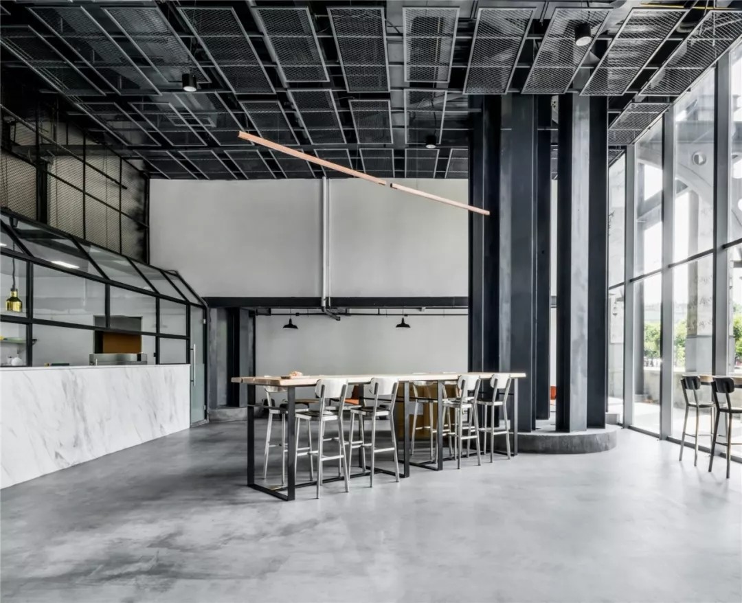 工业风格咖啡馆 | Fusion无国界设计-欧模网