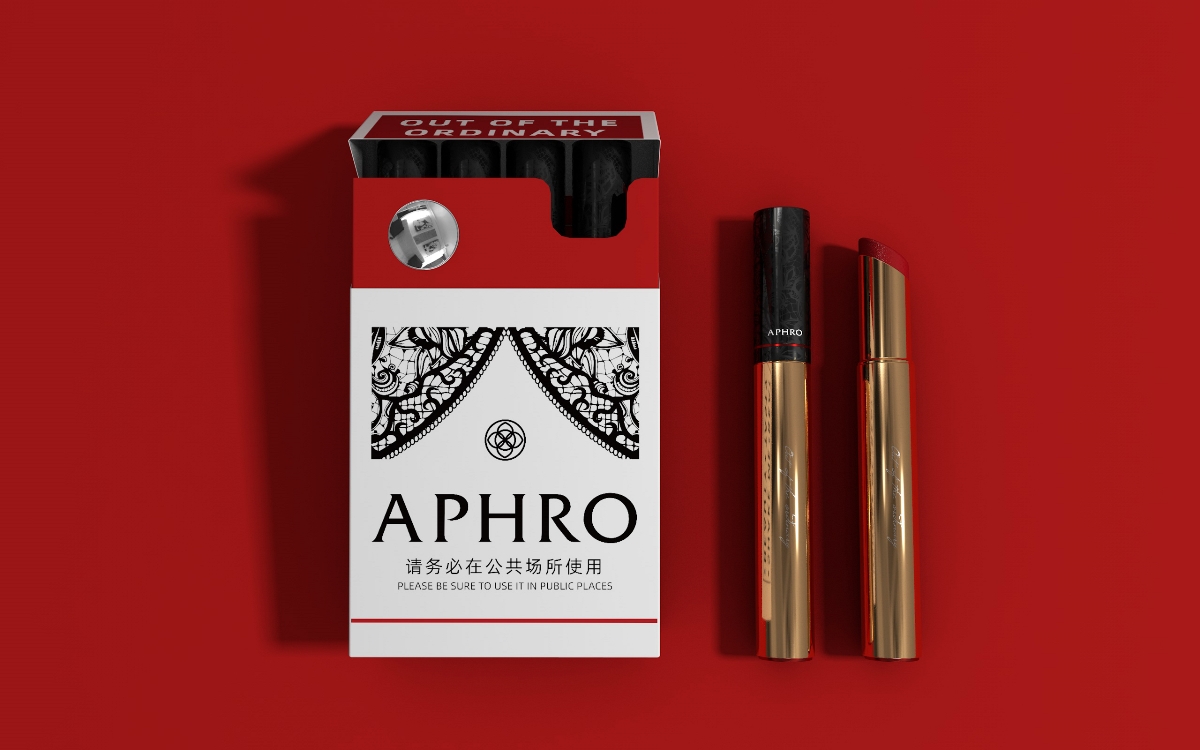 aphro-口紅包裝設計