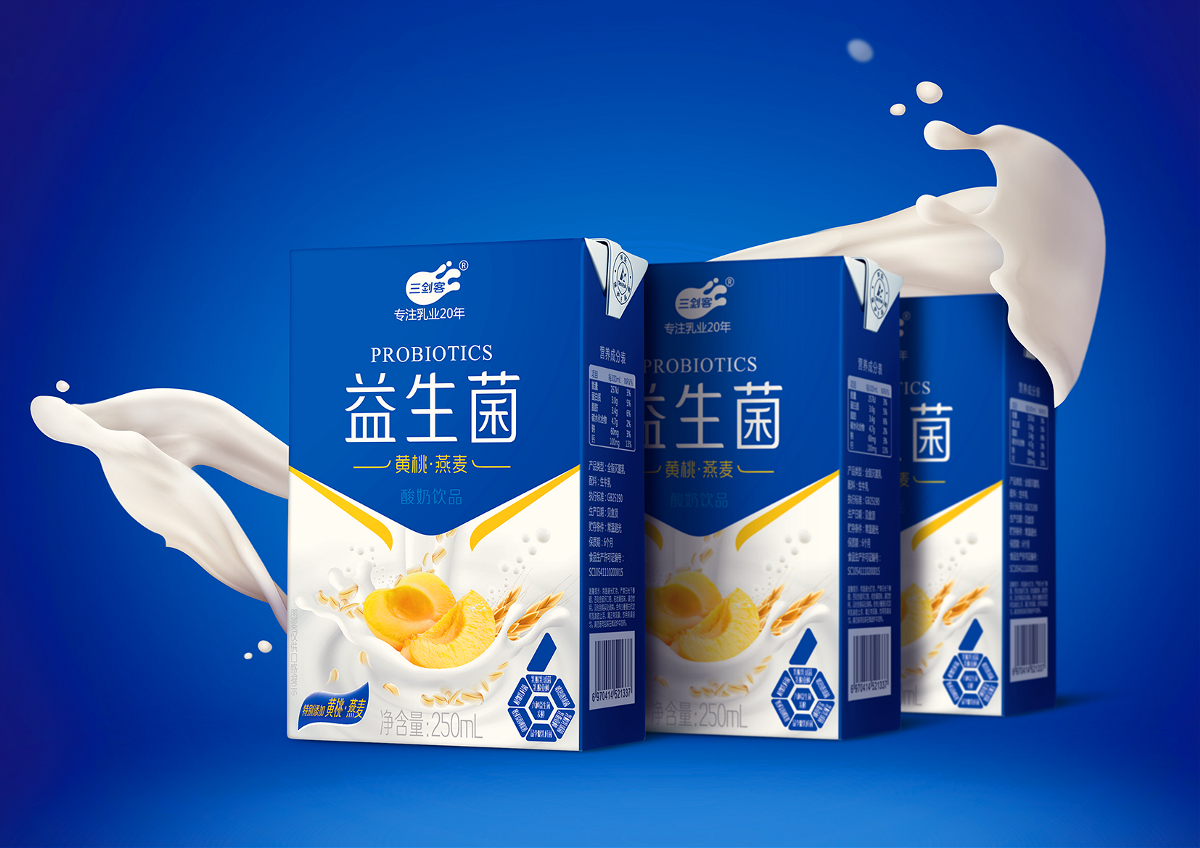 三剑客——益生菌 酸奶饮品
