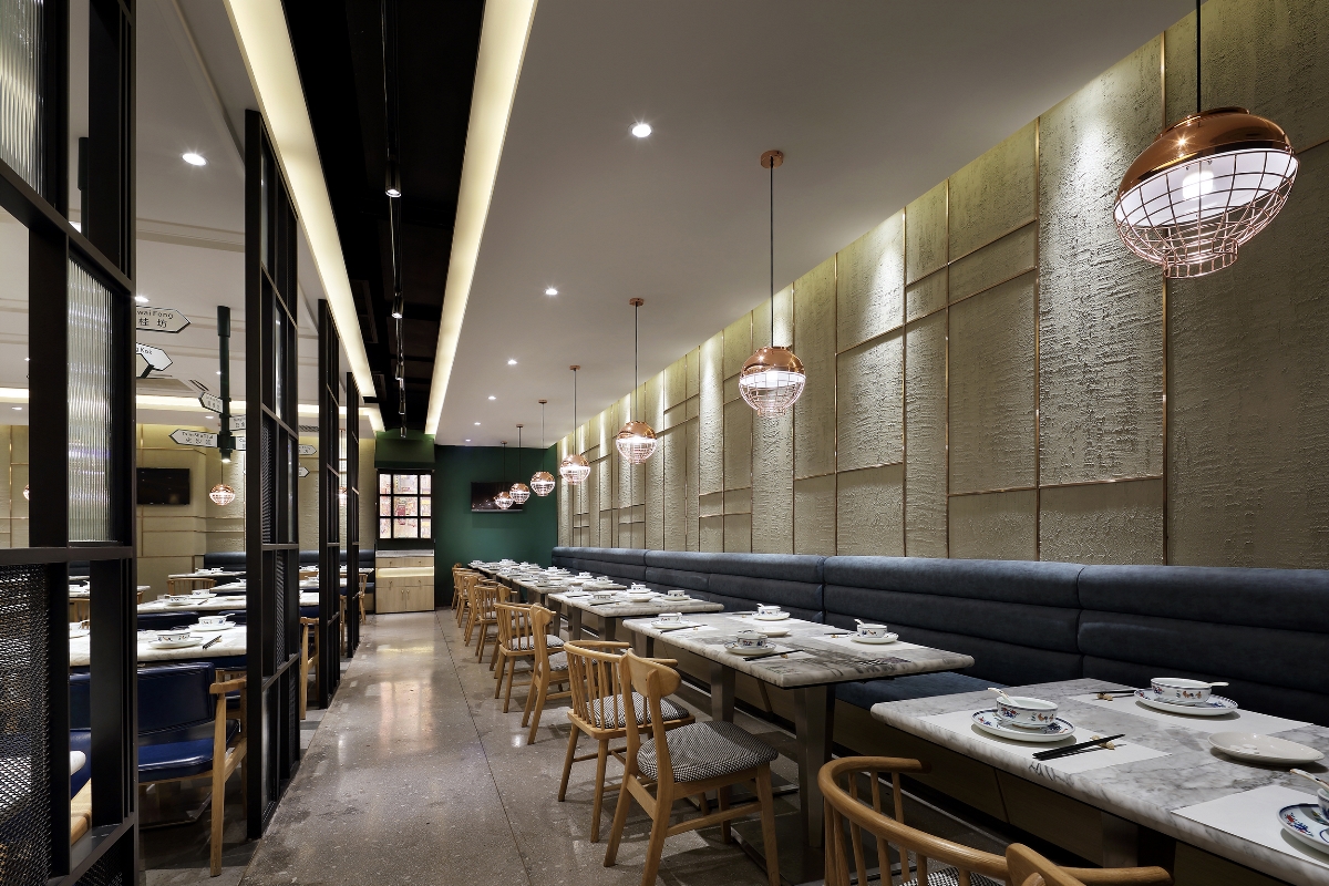 餐厅设计，“艺鼎新作” 当香港茶餐厅遇上时尚简约风