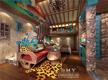达州以动漫为主题的酒店设计案例-水木源创设计（SMY）