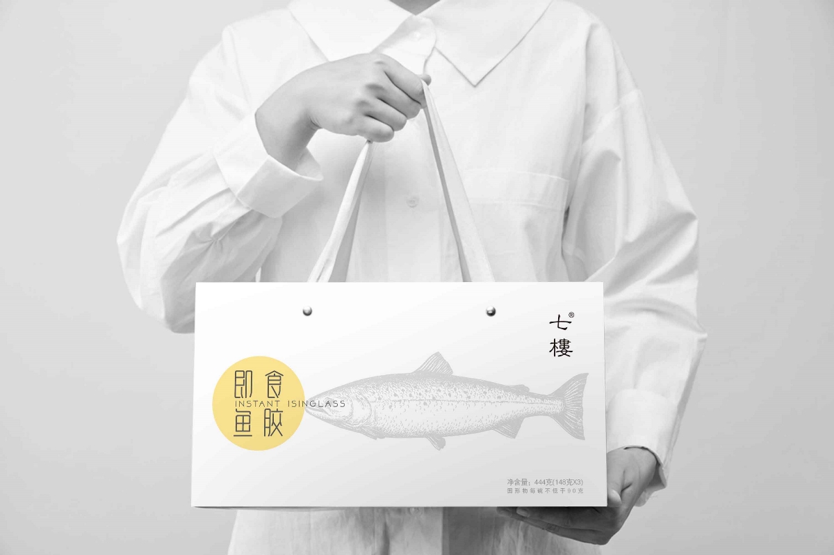 即食鱼胶礼盒包装设计