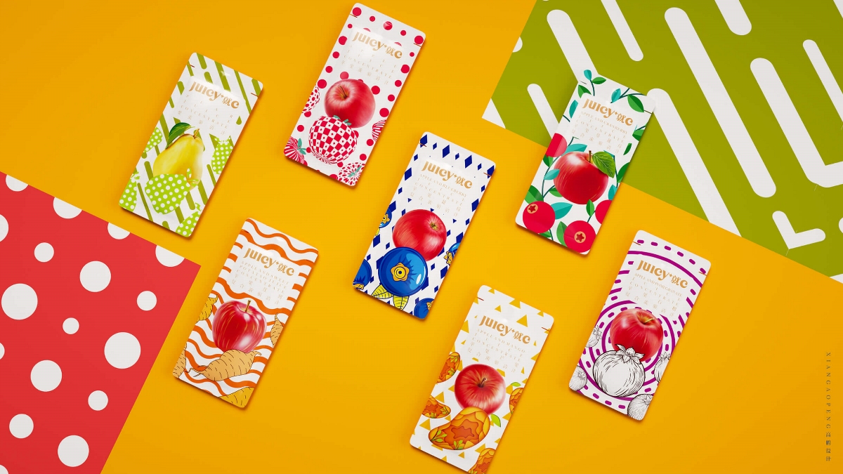 高鹏设计——浓缩水果清汁饮料包装设计 