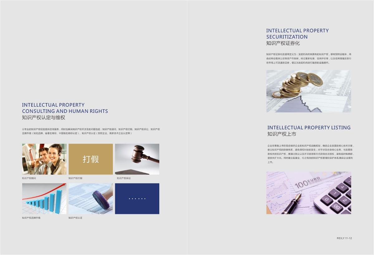 知识产权行业品牌画册设计