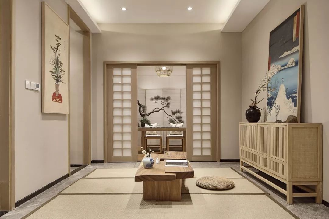 417㎡日式别墅样板房，简洁而又淡雅--欧模设计圈