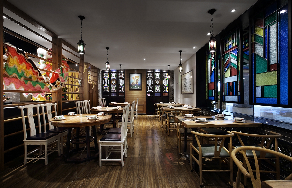 餐饮空间设计&餐厅设计：“羊城记忆”粤吃越想吃岭南菜馆
