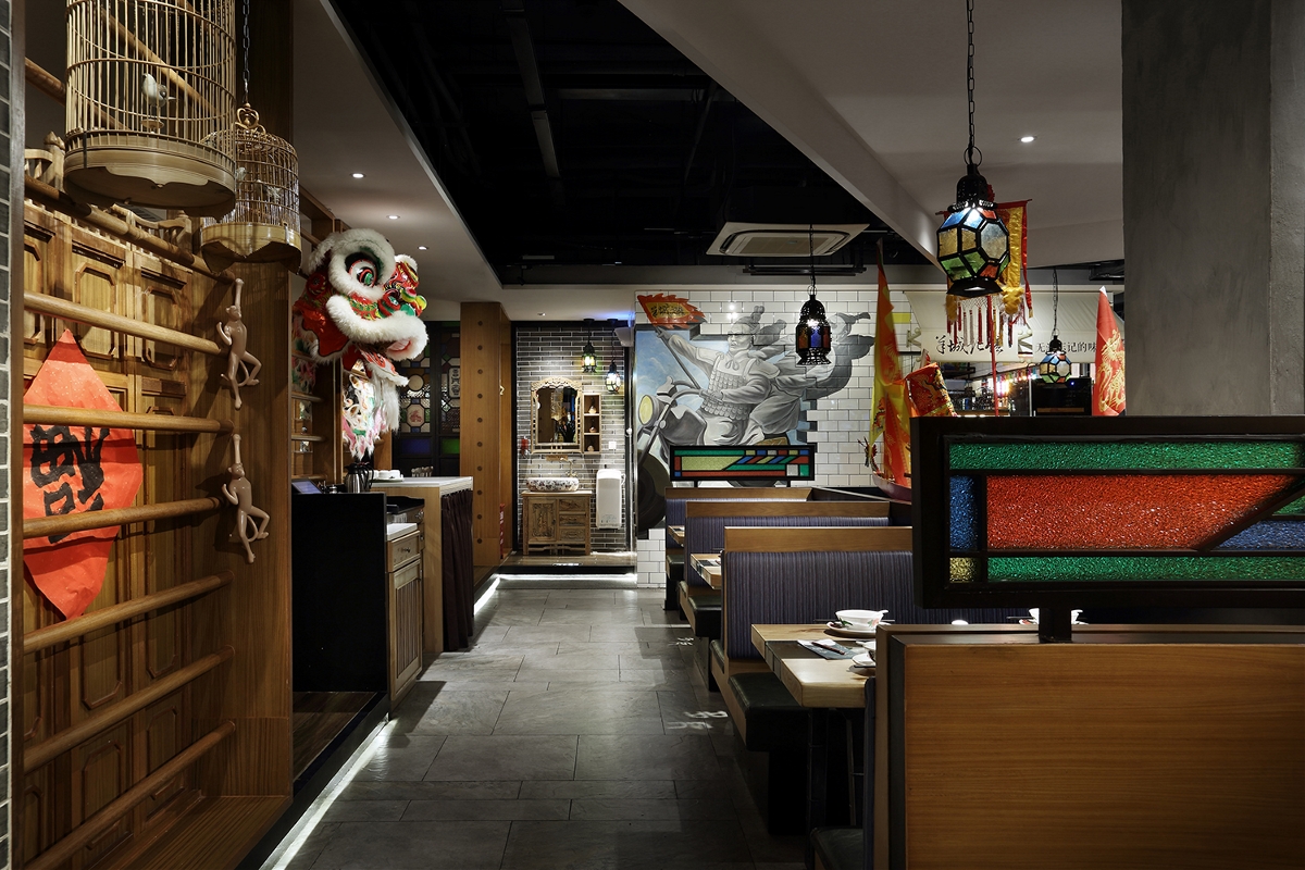 餐饮空间设计&餐厅设计：“羊城记忆”粤吃越想吃岭南菜馆