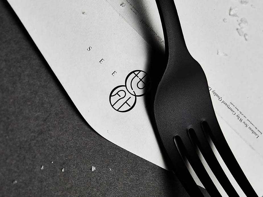 SEE WHY 丨 世外庭院餐厅品牌形象设计