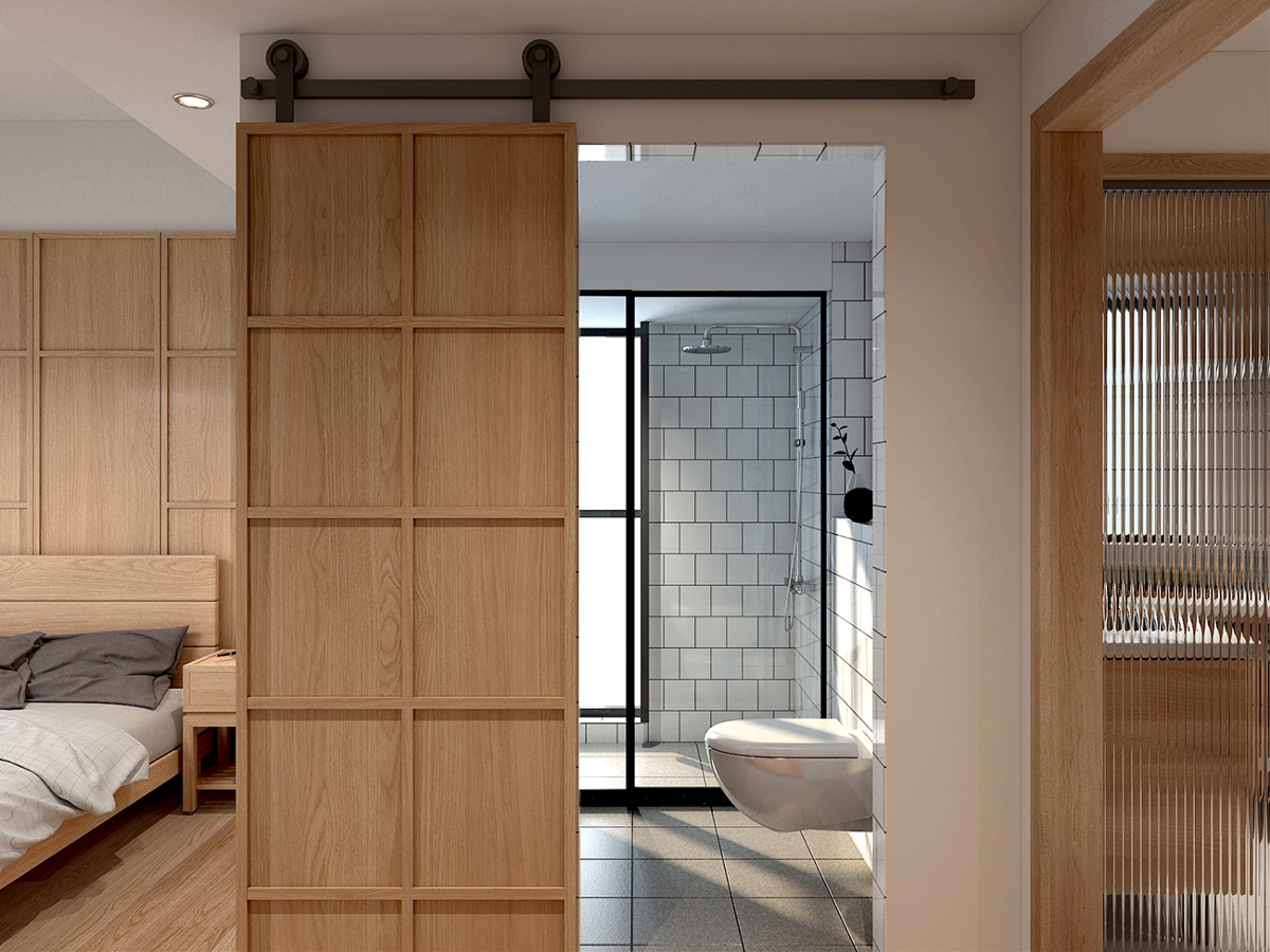 北欧日式原木风格住宅设计-前意识设计叶平作品