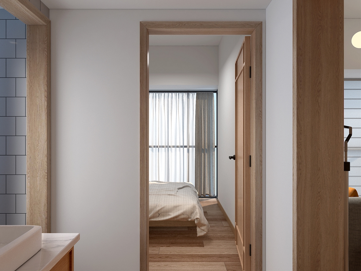 北欧日式原木风格住宅设计-前意识设计叶平作品