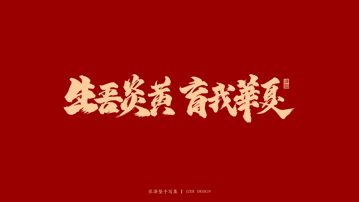 张泽坚 | 手写集