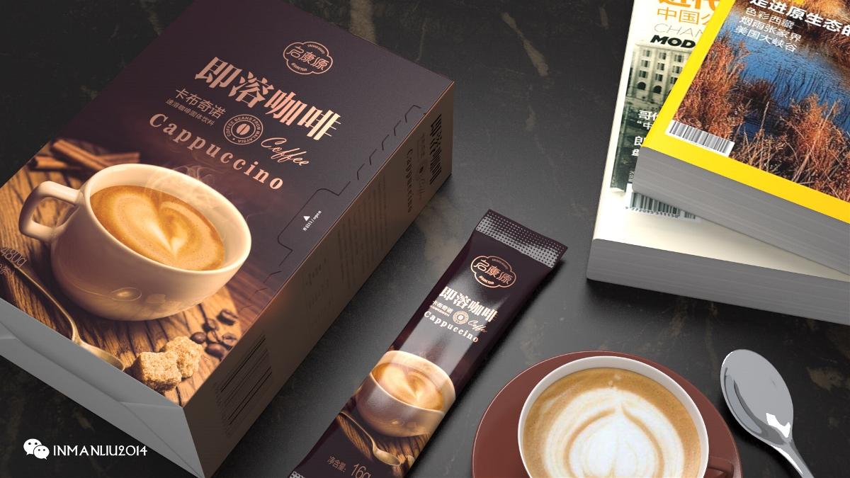 即溶咖啡包装设计 咖啡品牌设计 固体饮料 咖啡包装设计